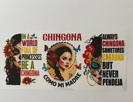 Chingona cup wrap