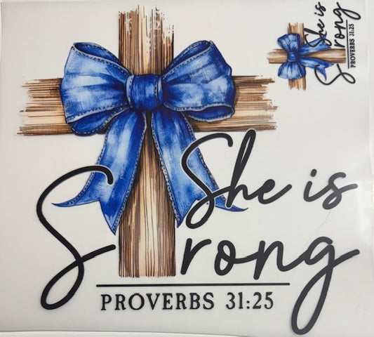 She is Strong (pocket size included)