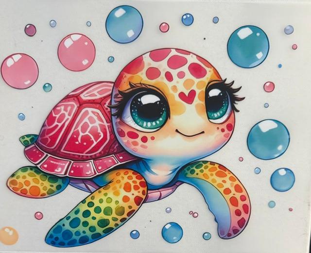 Turtle - bubbles