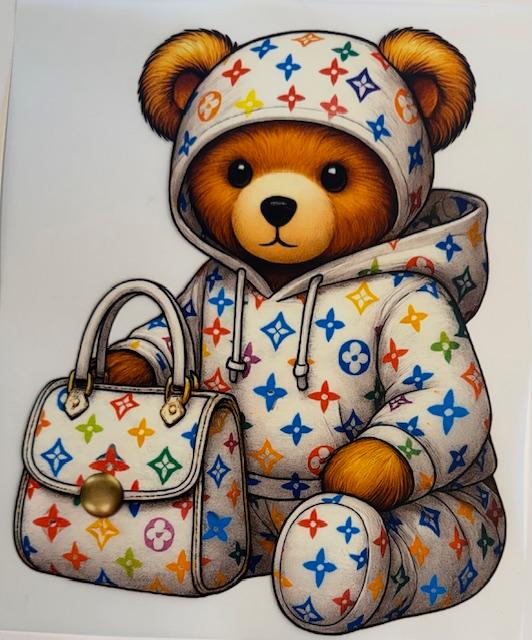 Bear dressed in LV