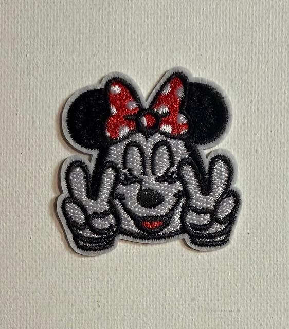 Minnie - peace patch