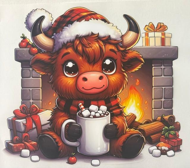 Christmas Cow - hot chocolate