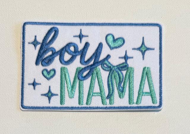 Boy Mama hat patch