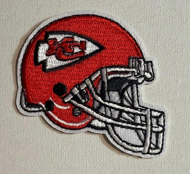 K C helmet patch