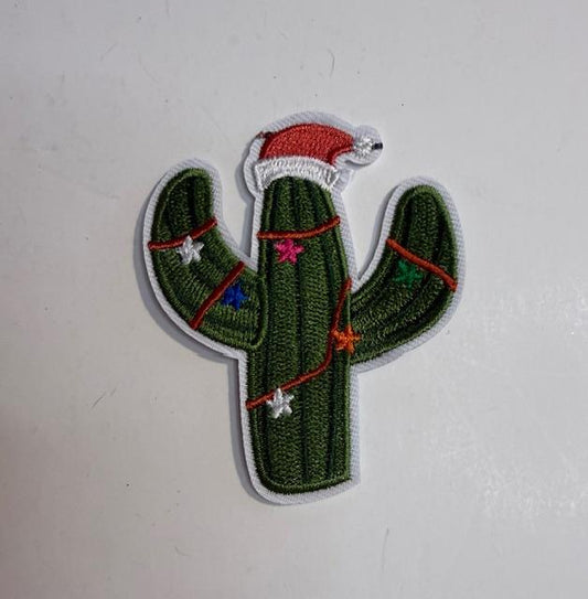 Christmas Cactus hat patch