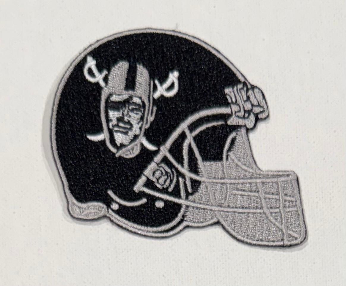 Raiders - helmet hat patch