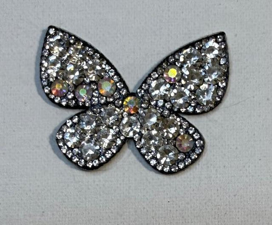 Stone butterfly hat patch