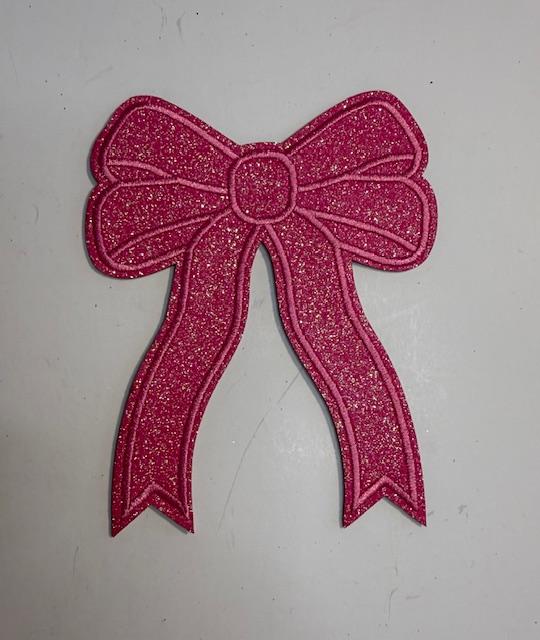 Pink bling patch (med)