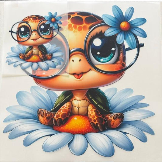 Turtle w. glasses-2pc set