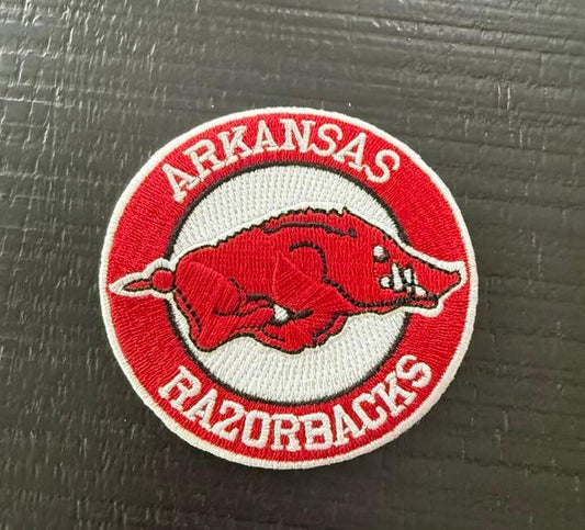 Arkansas Razorbacks hat patch