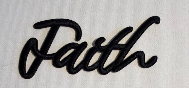 Faith-hat patch