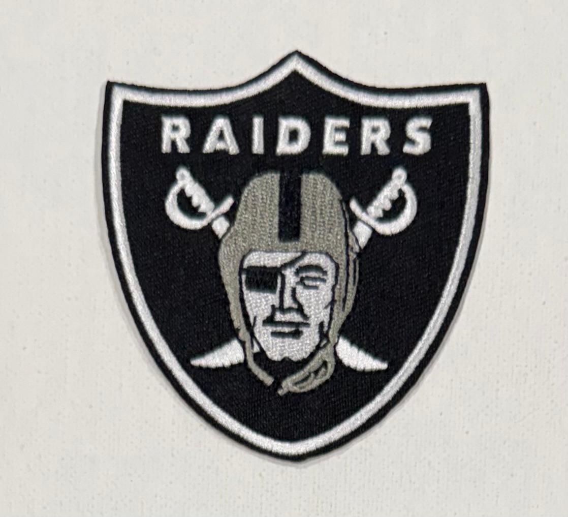 Raiders hat patch