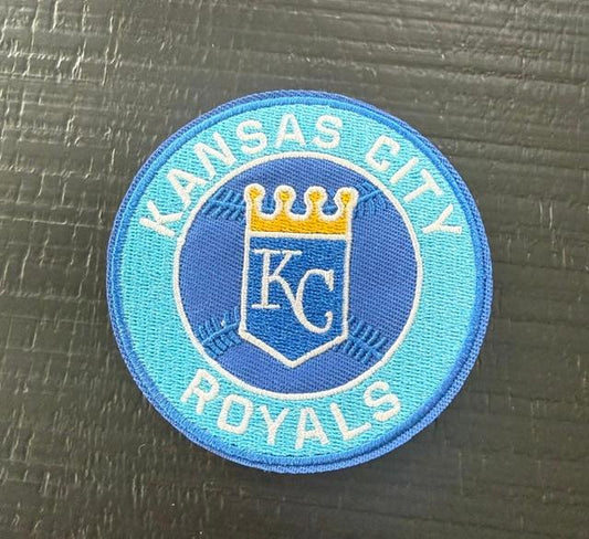 KC Royals hat patch