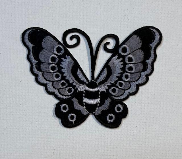 Gray/black butterfly