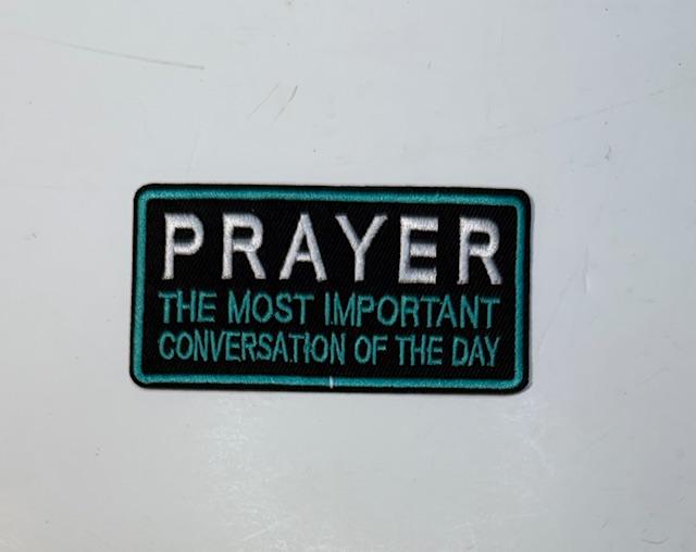 Prayer hat patch