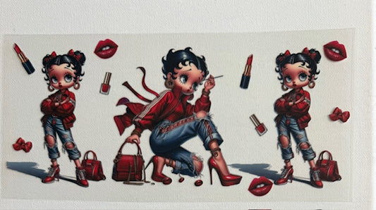 Betty Boop - red heels