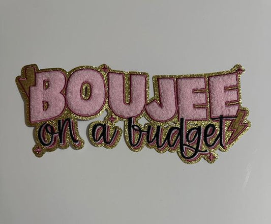 Boujee on a Budget Patch