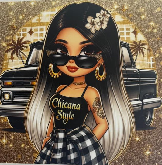 Chicana Style girl