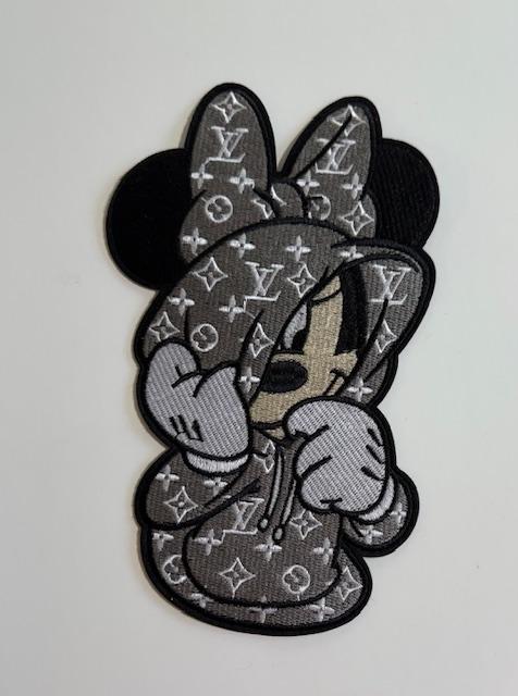 Mickey Mouse Gray LV Patch