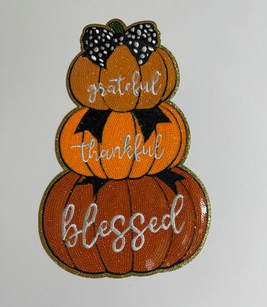 Grateful Thankful Blessed patch