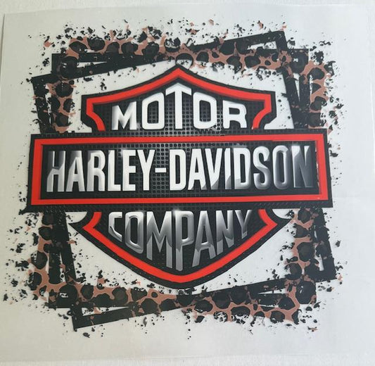 Harley Davidson cheetah Heat transfer