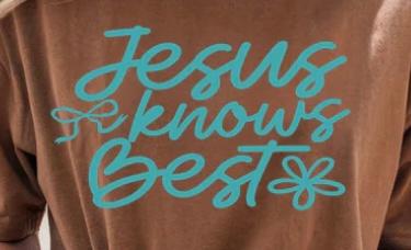 Jesus knows best