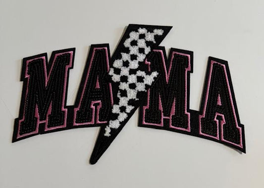 Mama checkered Patch