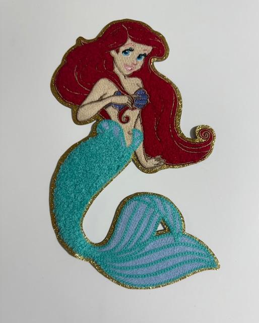Mermaid teal patch