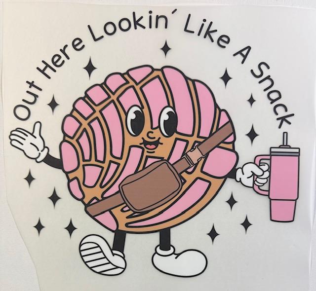 Out here Lookin' like a Snack-concha