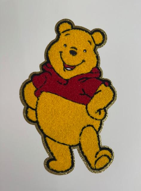 Pooh w/ gold outline patch
