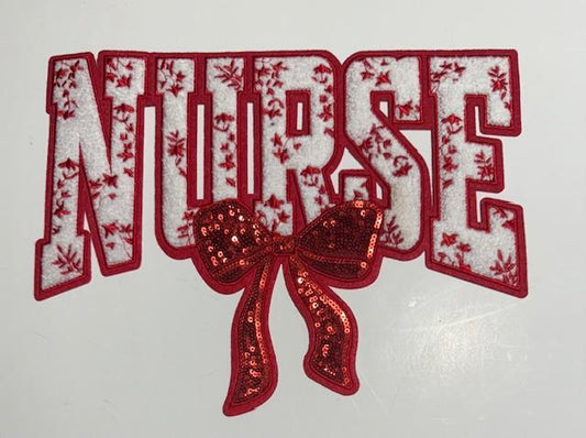 Nurse patch - red