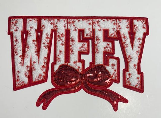 Wifey Red Patch