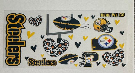 Steelers - cheetah heart