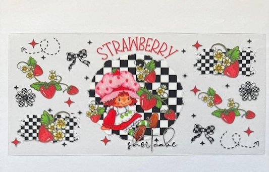 Strawberry Short Cake -checkered