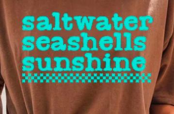 Saltwater Seashells Sunshine