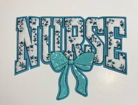 Nurse teal Patch