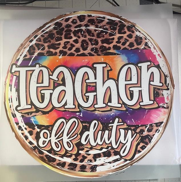 Teacher Off Duty