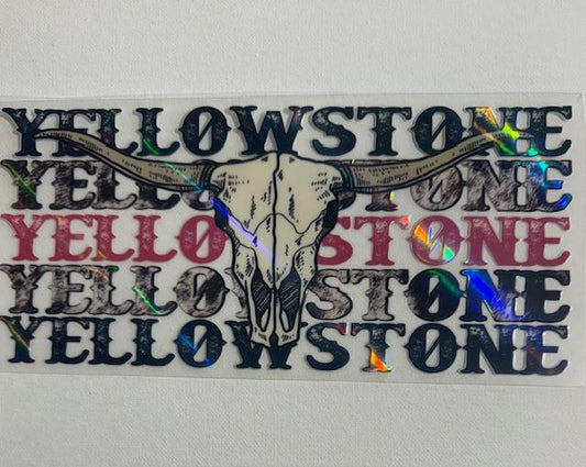 Yellowstone cup wrap-halo