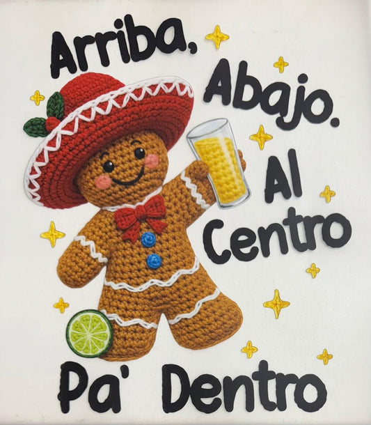 Ariba Abajo Al Centro - Yarn gingerbread
