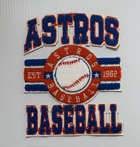Astros Baseball Patch