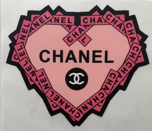 Pink Chanel Heart