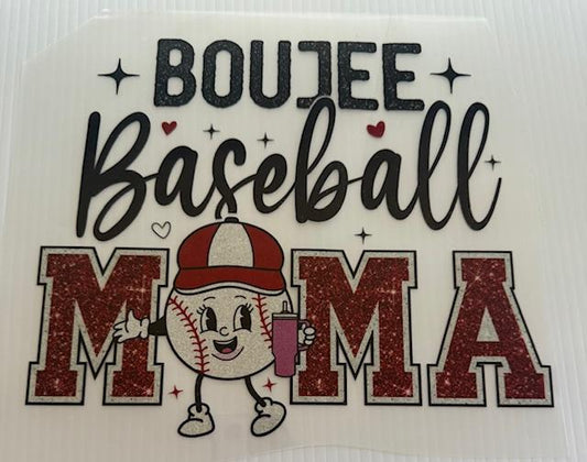 Boujee Baseball Mama - shimmer