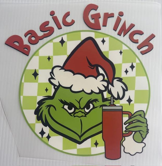 Basic Grinch - holding red cup
