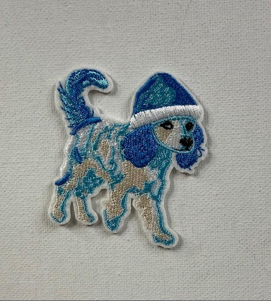 Blue dog patch