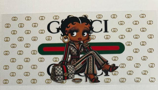 Betty Boop - Gucci - Gucci pants, sitting