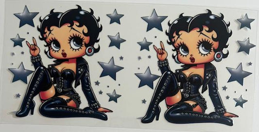 Betty Boop - siler stars