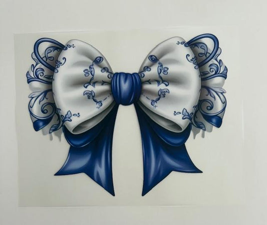 Bow - blue/white