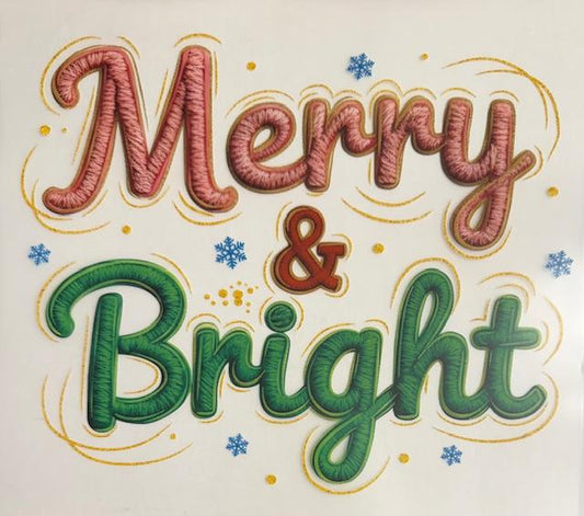 Merry & Bright - embroyder look