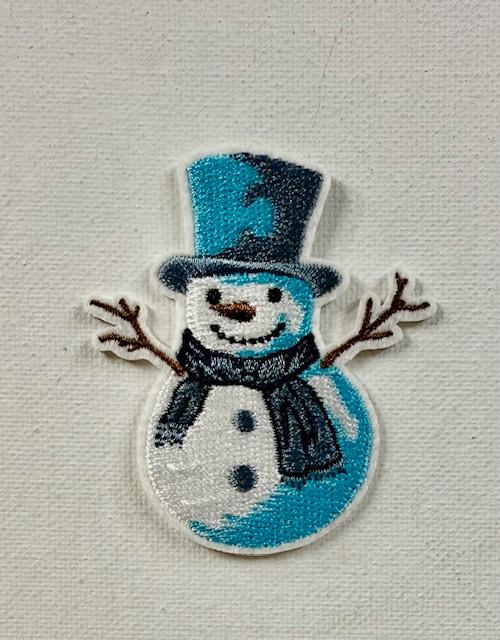 Snowman w/ blue hat