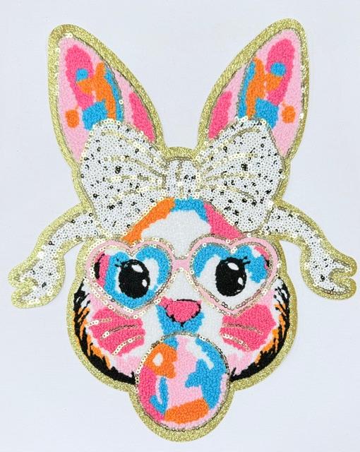 Bunny blowing Bubble -lg patch